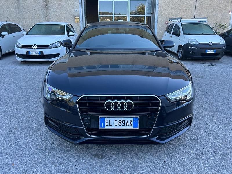 Usata Audi A5 S-Line 177 CV (130 kW) 2012 Nero Berlina