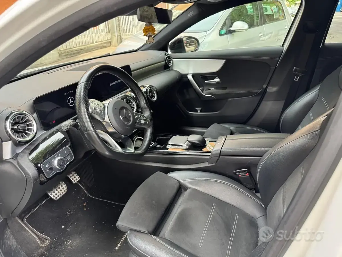 Usata Mercedes A180 Premium 116 CV (85 kW) 2022 Bianco Berlina