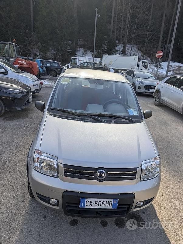 Usata Fiat Panda 4x4 Climbing 60 CV (44 kW) 2005 Grigio Utilitaria