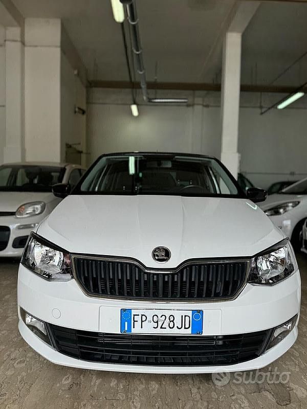 Usata Skoda Fabia 70 CV (51 kW) 2018 Bianco Berlina