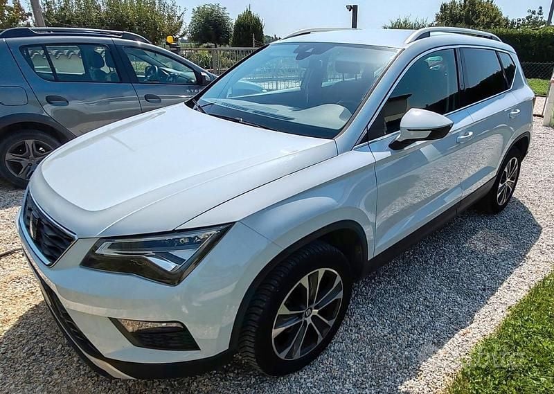 Usata Seat Ateca Style 115 CV (84 kW) 2018 Bianco SUV