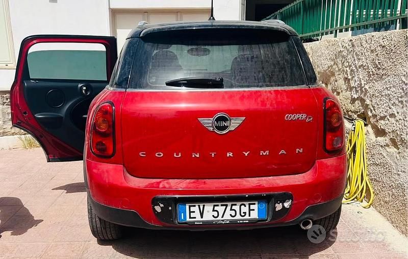 Usata Mini Countryman 111 CV (81 kW) 2014 Rosso SUV