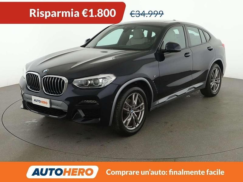 Usata BMW X4 M Sport 190 CV (139 kW) 2020 Blu/azzurro SUV