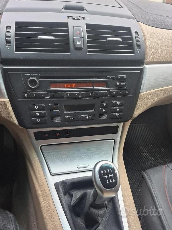 Usata BMW X3 177 CV (130 kW) 2008 Nero SUV