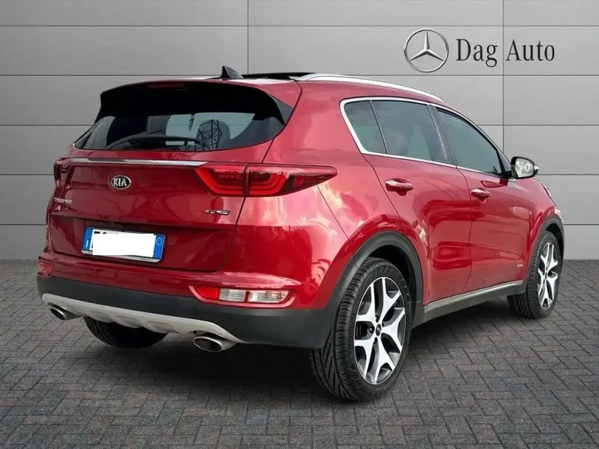 Usata Kia Sportage GT-Line 185 CV (136 kW) 2016 Rosso SUV