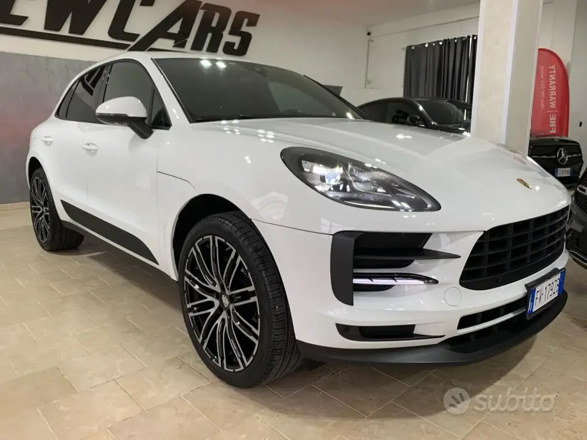 Usata Porsche Macan 245 CV (180 kW) 2019 Bianco SUV