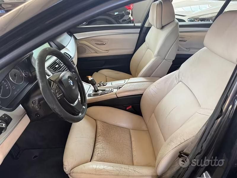 Usata BMW 525 Efficient Dynamics 218 CV (160 kW) 2012 Nero Berlina