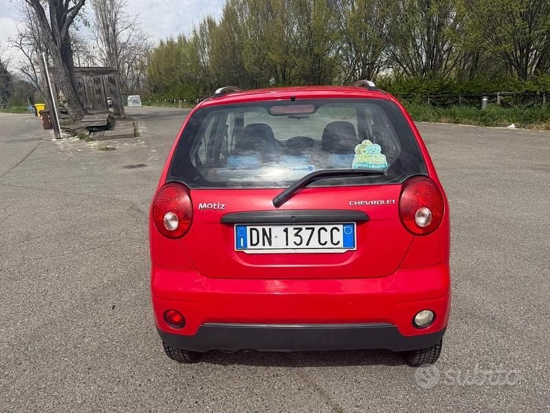 Usata Chevrolet Matiz SE 51 CV (37 kW) 2007 Rosso Utilitaria