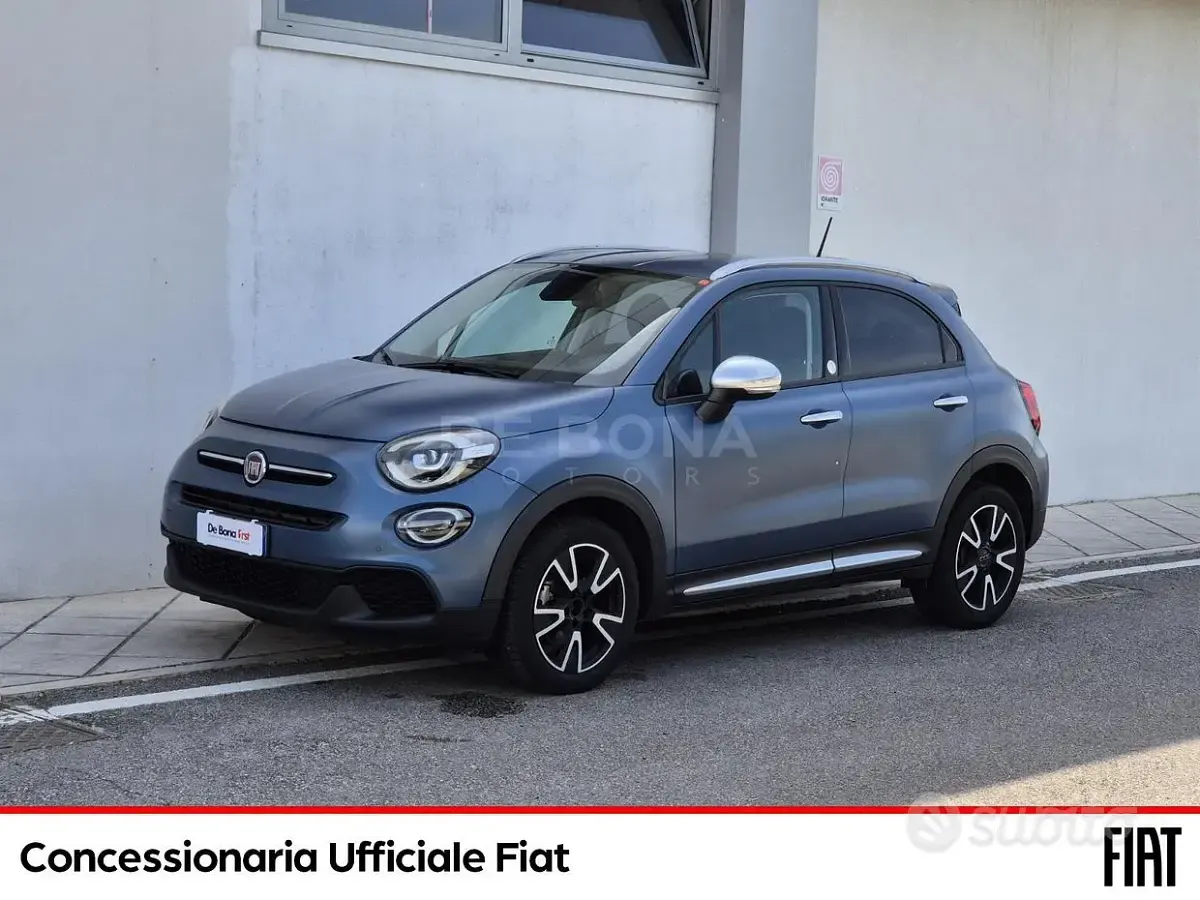 Usata Fiat 500X Cross 120 CV (88 kW) 2019 Azzurro SUV
