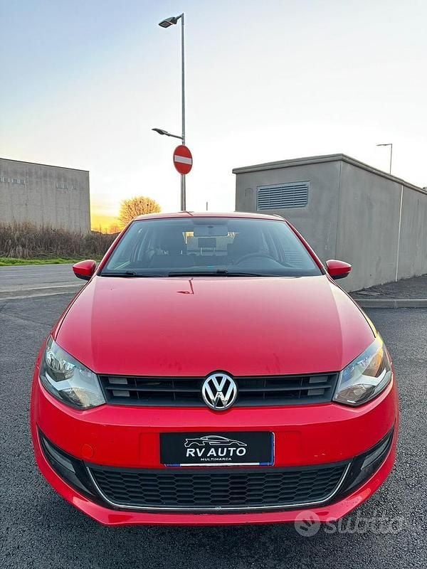 Usata VW Polo 82 CV (60 kW) 2011 Rosso Utilitaria