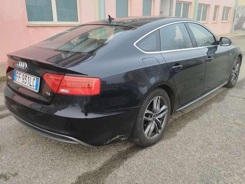 Usata Audi A5 Sportback S-Line 190 CV (139 kW) 2016 Nero Utilitaria