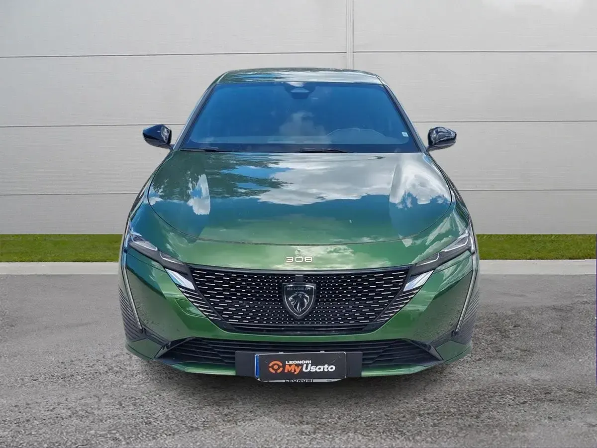 Usata Peugeot 308 Allure 150 CV (110 kW) 2023 Verde oliva Berlina