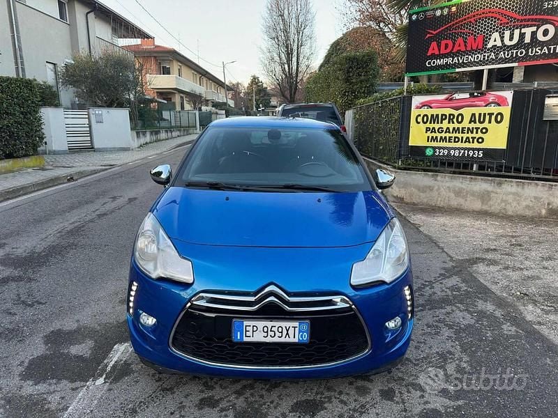 Usata Citroën DS3 82 CV (60 kW) 2013 Blu Coupé