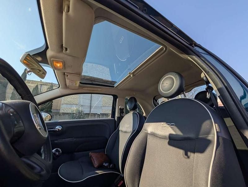 Usata Fiat 500 Lounge 69 CV (50 kW) 2015 Blu/azzurro Berlina