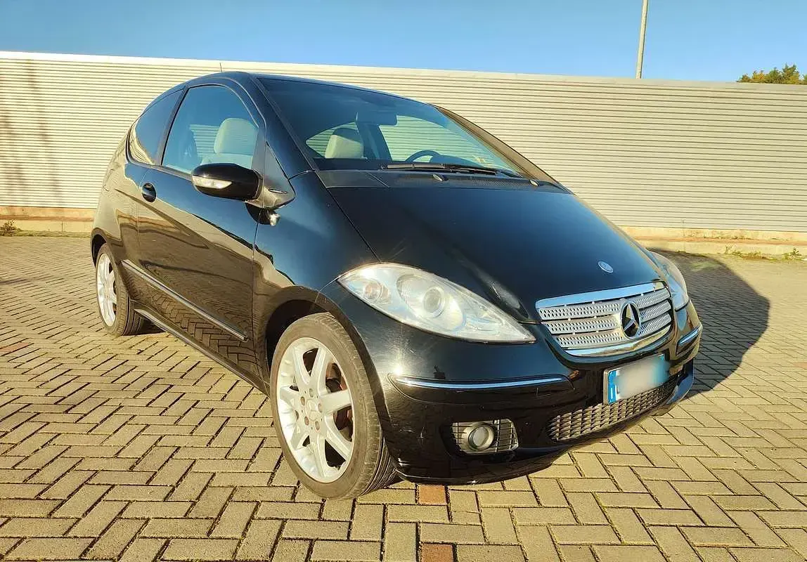 Usata Mercedes A150 Avantgarde 95 CV (69 kW) 2006 Nero Coupé