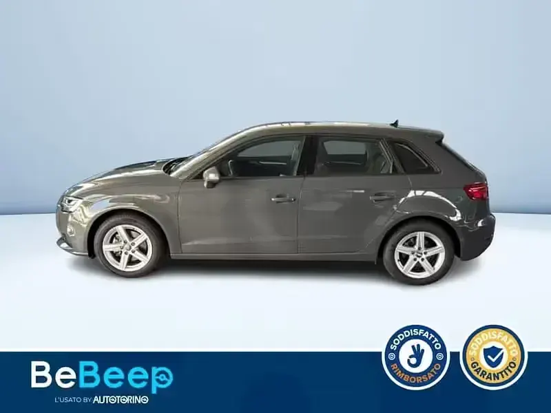 Usata Audi A3 Sportback g-tron Admired 131 CV (96 kW) 2020 Antracite metallizzato Utilitaria