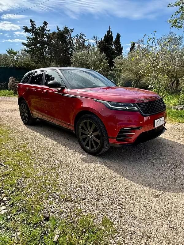 Usata Land Rover Range Rover Velar R-Dynamic 240 CV (176 kW) 2018 Rosso SUV