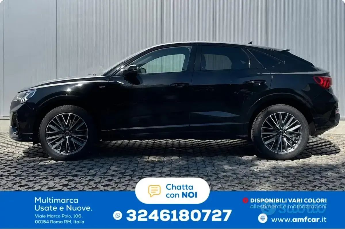 Usata Audi Q3 200 CV (147 kW) 2022 Nero SUV