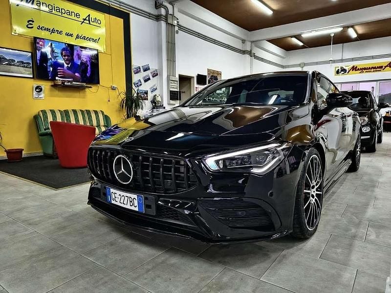 Usata Mercedes CLA35 AMG AMG 306 CV (225 kW) 2021 Nero Coupé