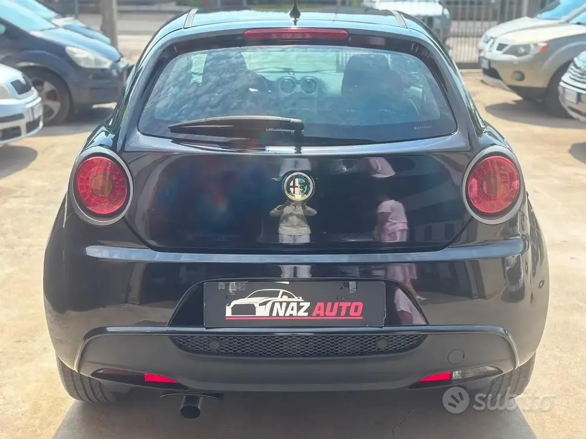 Usata Alfa Romeo MiTo Distinctive 77 CV (56 kW) 2012 Nero Utilitaria