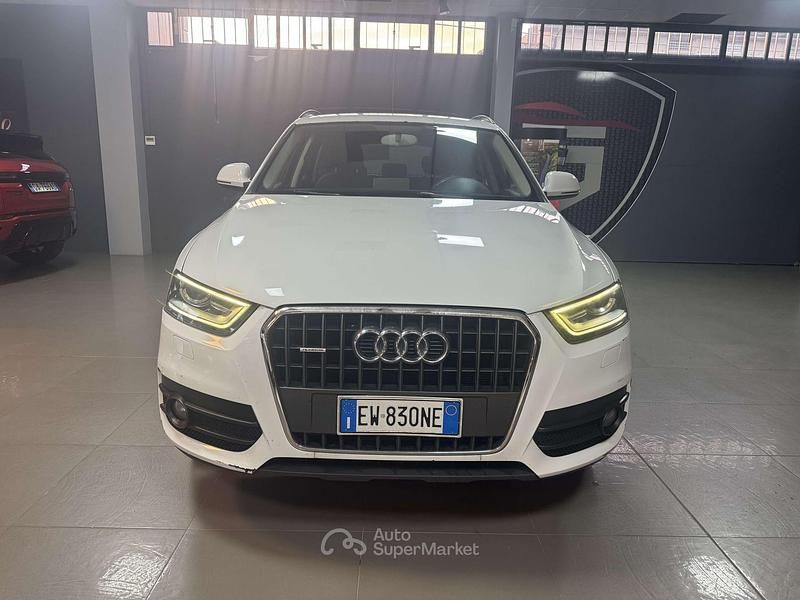 Usata Audi Q3 S-Line 140 CV (102 kW) 2014 Bianco SUV