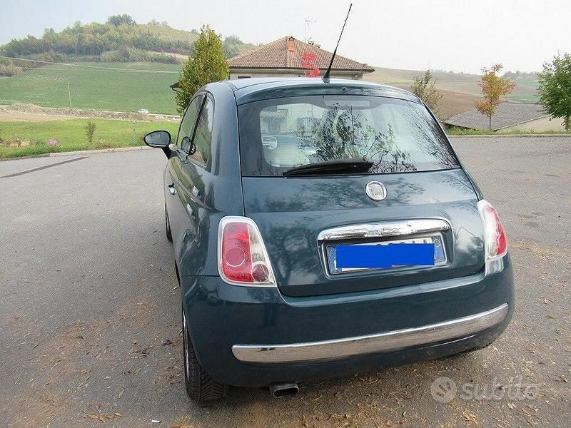 Usata Fiat 500 Lounge 69 CV (50 kW) 2008 Blu Berlina