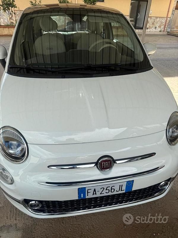 Bianco Usata 2015 Fiat 500 Tre volumi | 8000 € (Buon prezzo) - Immagine 1/4