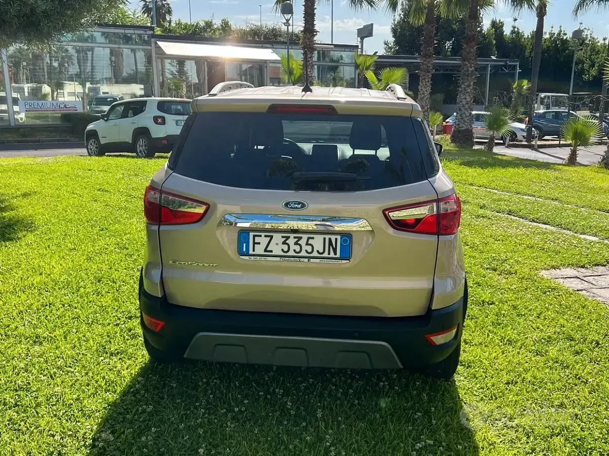 Usata Ford Ecosport Titanium 99 CV (72 kW) 2019 Marrone SUV