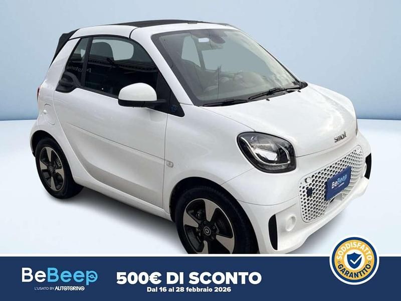Usata Smart ForTwo Electric Drive Passion 60 kW (82 CV) 2022 Bianco Cabrio
