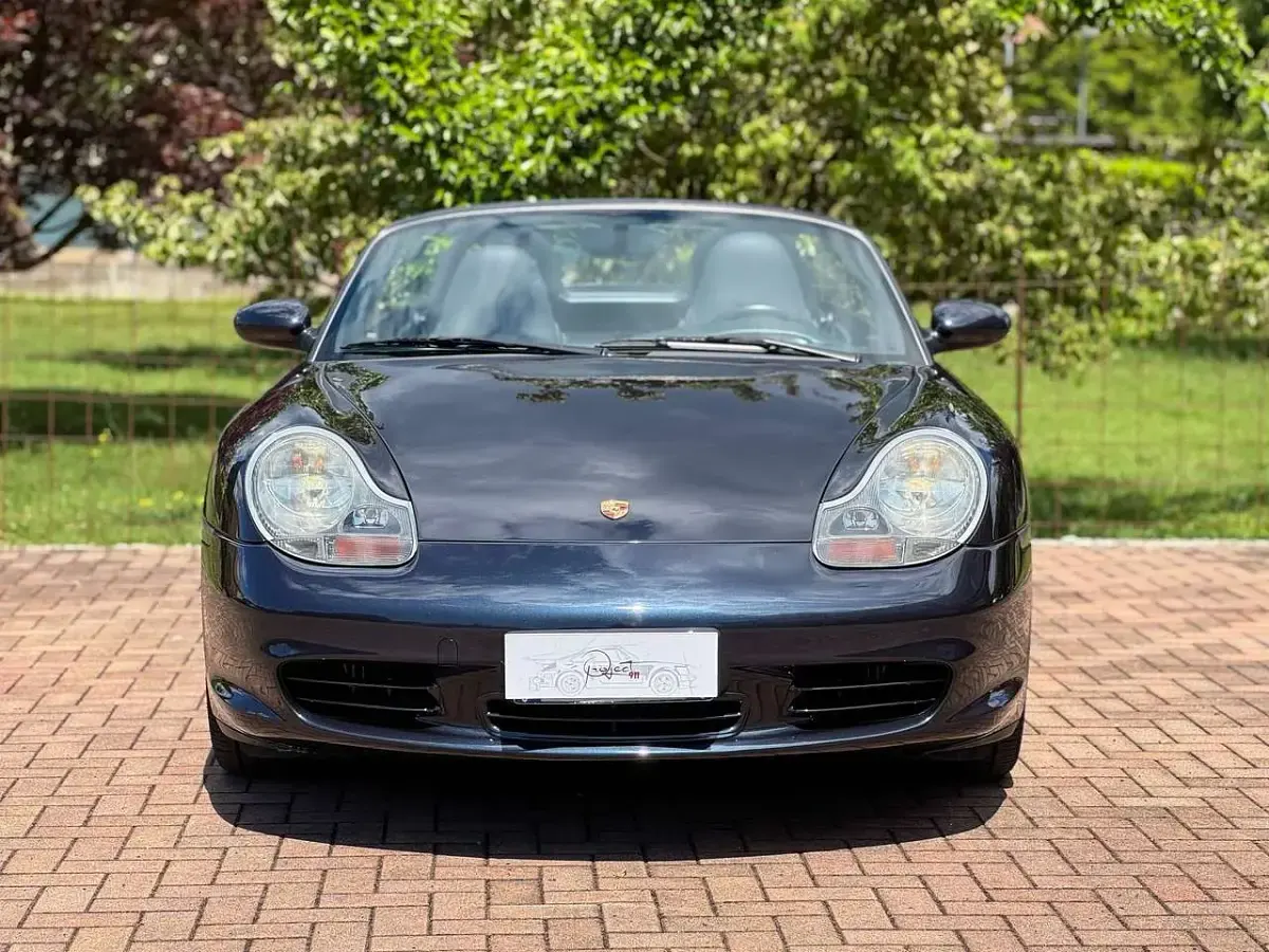 Usata Porsche 986 Boxster 260 CV (191 kW) 2004 Blu/azzurro Cabrio