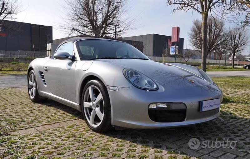 Usata Porsche Boxster 245 CV (180 kW) 2007 Grigio Cabrio