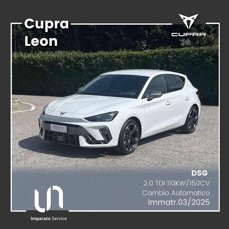 Usata Cupra Leon 150 CV (110 kW) 2025 Bianco “nevada” Berlina