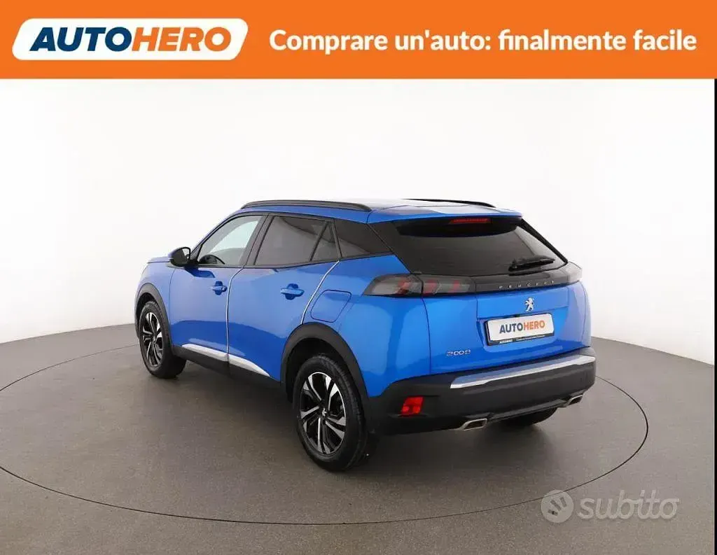 Usata Peugeot 2008 Allure 131 CV (96 kW) 2020 Blu SUV