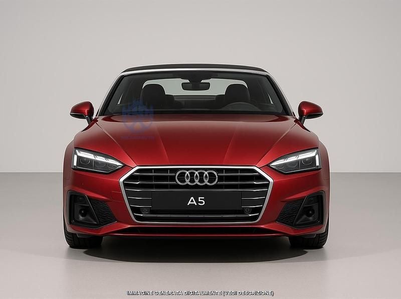 Usata Audi Cabriolet S-Line 265 CV (194 kW) 2024 Rosso Cabrio