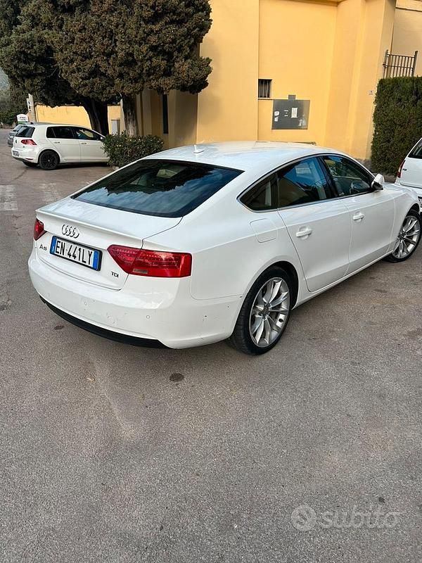 Usata Audi A5 177 CV (130 kW) 2012 Bianco Coupé