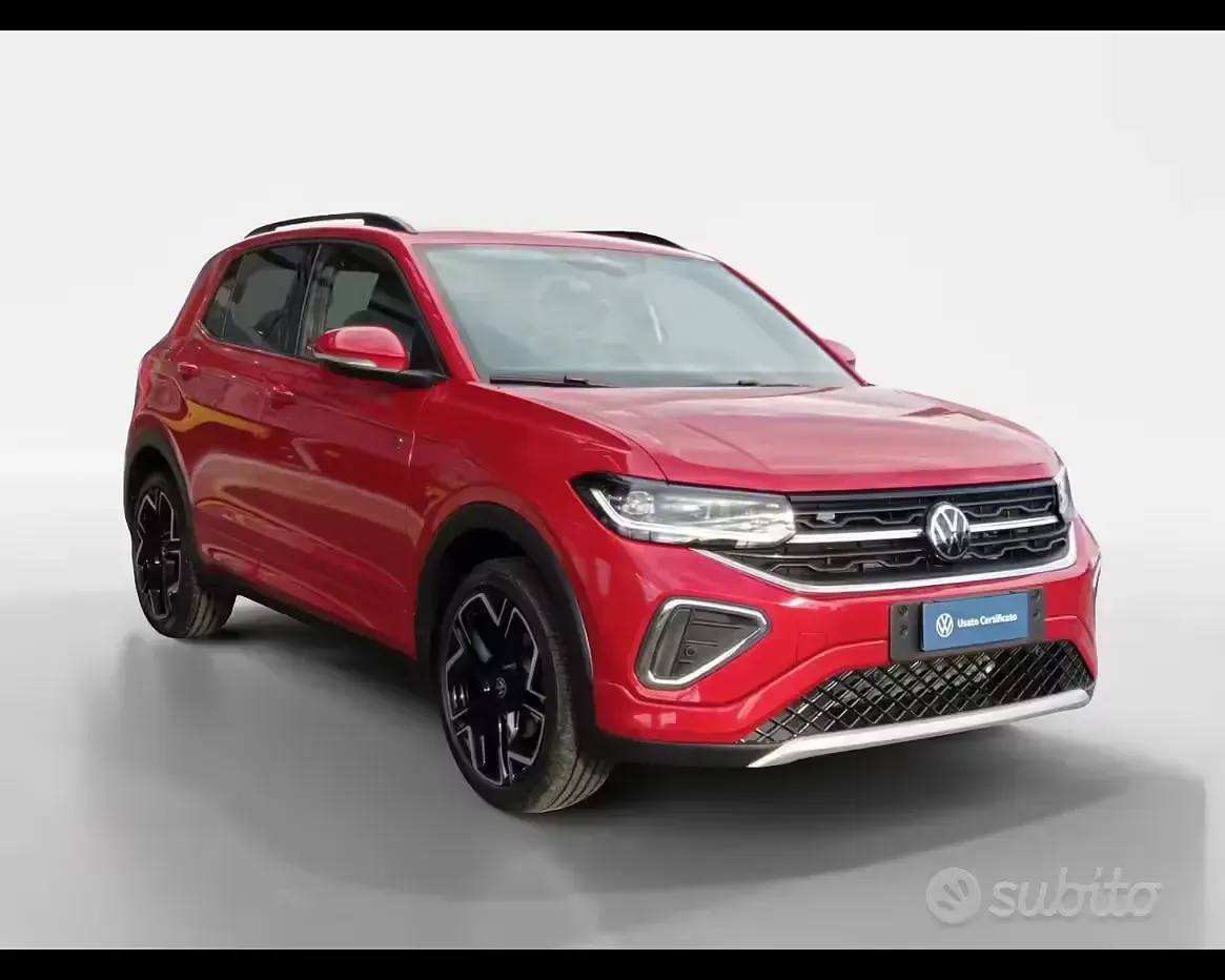 Nuova VW T-Cross R-line Plus 116 CV (85 kW) 2026 Rosso SUV