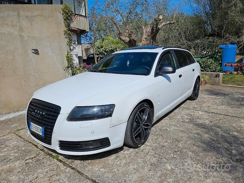 Usata Audi A6 S-Line 239 CV (175 kW) 2010 Bianco Station wagon