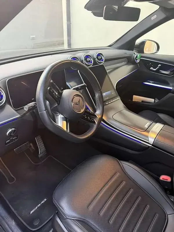 Usata Mercedes GLC220 Advanced 197 CV (144 kW) 2024 Blu/azzurro SUV