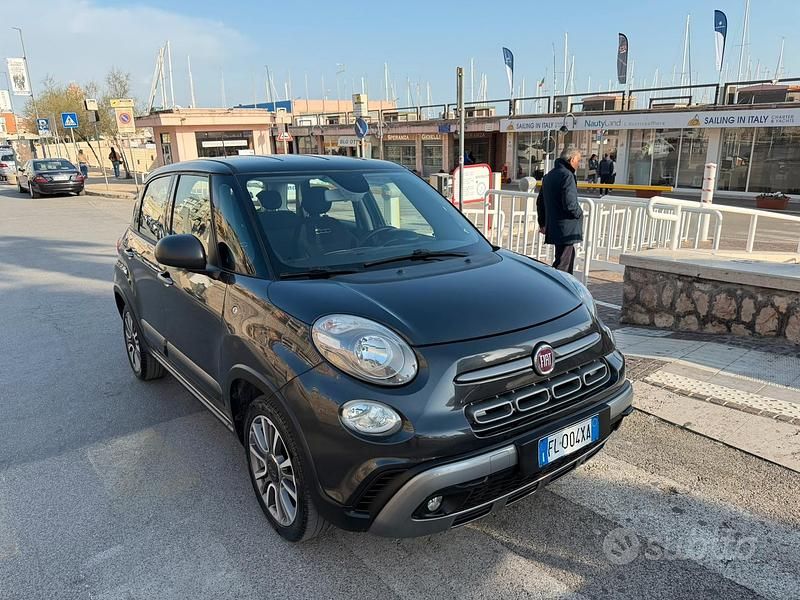 Usata Fiat 500L Cross 95 CV (69 kW) 2018 Grigio Monovolume