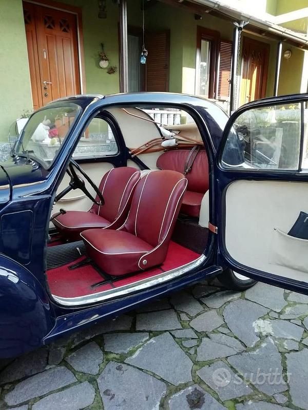 Usata Fiat Topolino 9 kW (13 CV) 1950 Blu Utilitaria