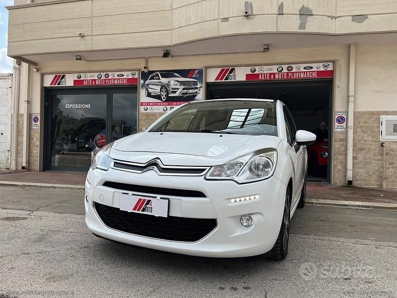 Usata Citroën C3 Exclusive 75 CV (55 kW) 2016 Bianco Berlina