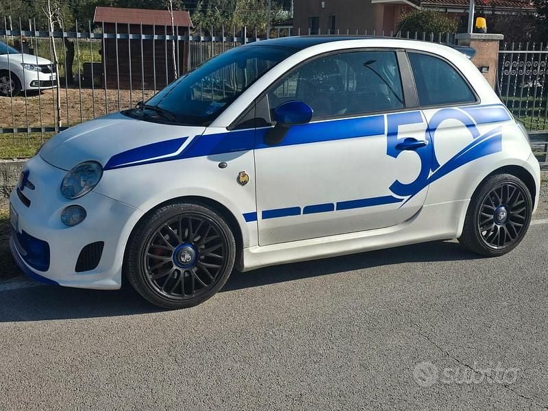 Usata Abarth 500 135 CV (99 kW) 2010 Bianco Berlina