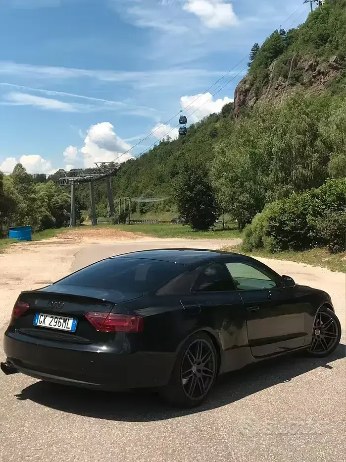 Usata Audi A5 S-Line 180 CV (132 kW) 2008 Nero Coupé
