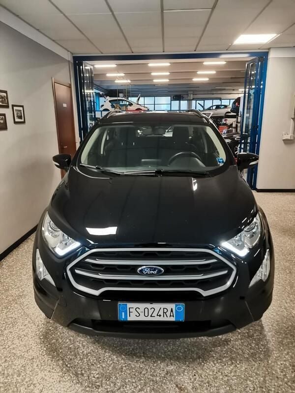 Usata Ford Ecosport Titanium 99 CV (72 kW) 2018 Nero SUV