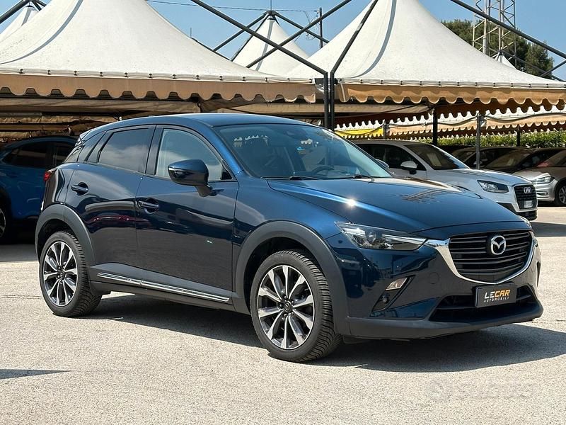 Usata Mazda CX-3 Exceed 116 CV (85 kW) 2019 Blu SUV