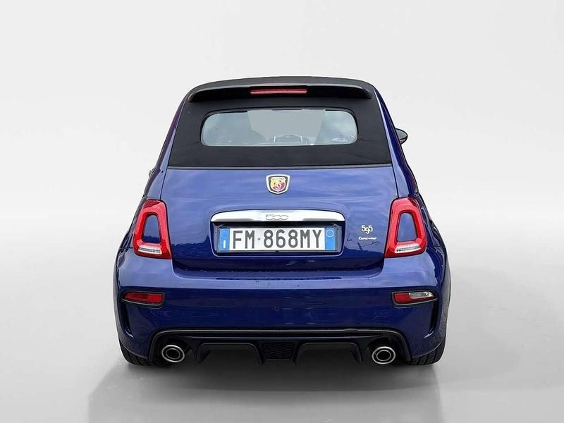 Usata Abarth 595C Turismo 165 CV (121 kW) 2017 Blu/azzurro Cabrio