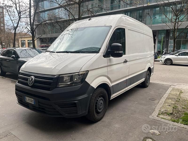 Usata VW Crafter 140 CV (102 kW) 2022 Bianco Furgone