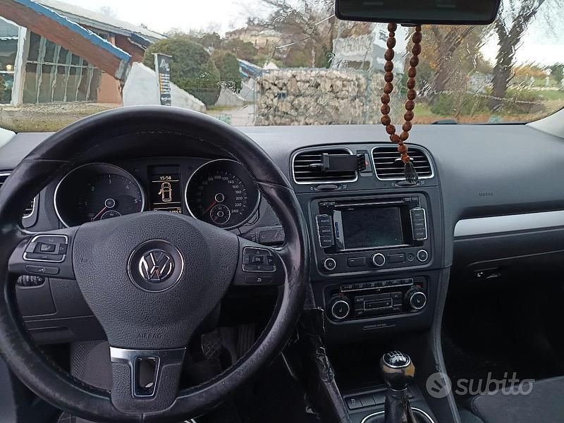 Usata VW Golf VI Highline 140 CV (102 kW) 2010 Grigio Utilitaria