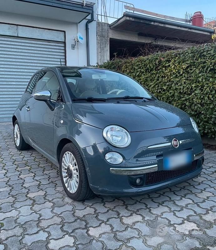 Usata Fiat 500 Lounge 95 CV (69 kW) 2012 Grigio Utilitaria