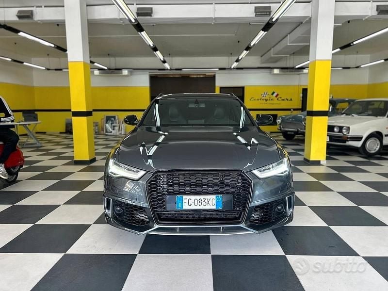 Usado Audi A6 Competition 326 CV (239 kW) 2016 Gris Familiar